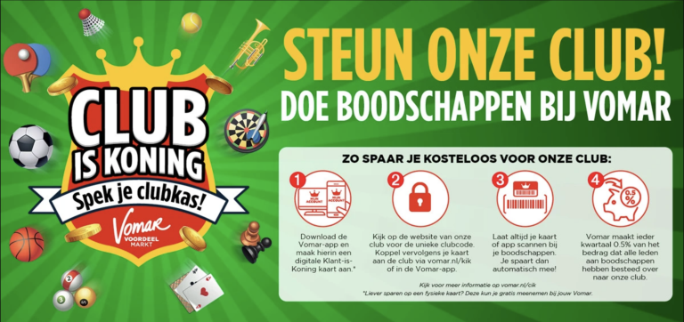 🎉 Steun onze school GRATIS met je boodschappen bij Vomar! 🎉